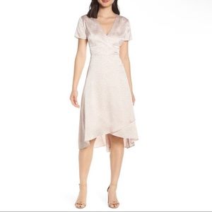 Chelsea28 Leopard Print Wrap Dress